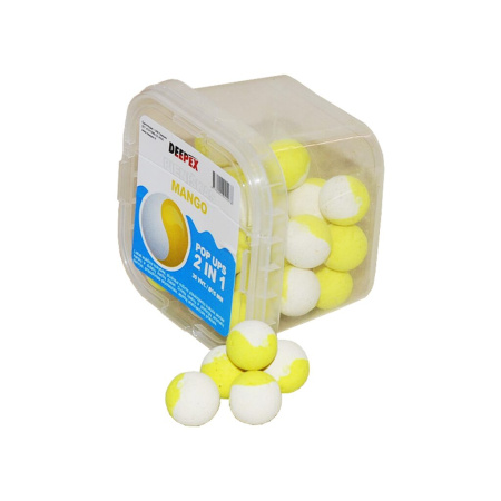 Boiliai Deepex Pop Up 2in1 "Pieniškas mango" 15mm
