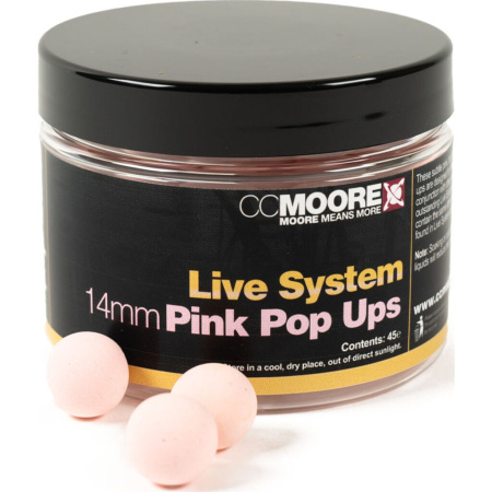 Boiliai CC Moore Live System Pink Pop Up 13-14mm