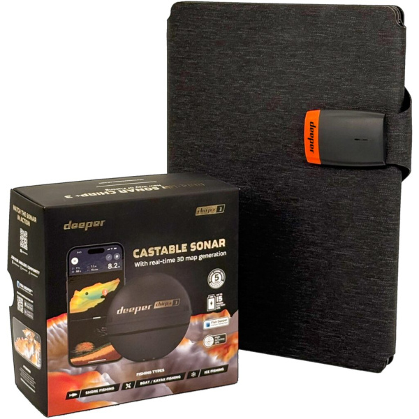 Echolotas Deeper Chirp+ 3 Power rinkinys