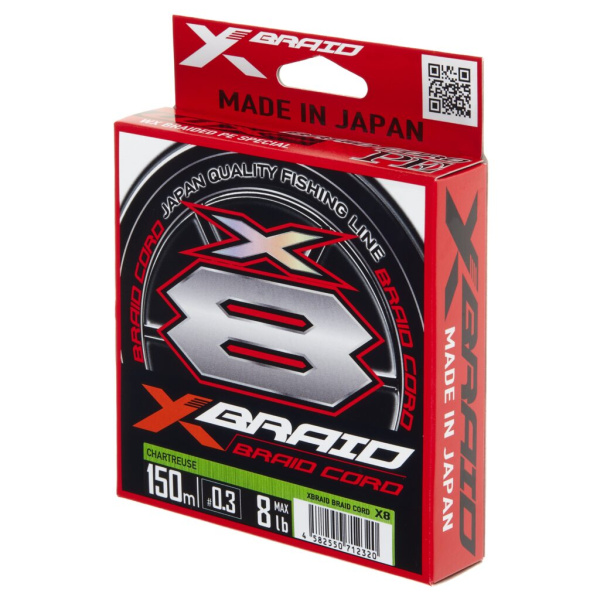 Valas pintas YGK X-Braid Cord X8 150m