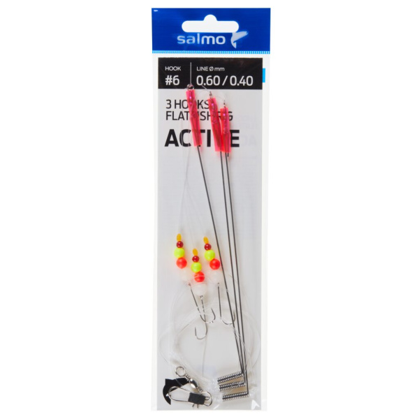 Sistema Salmo Flatfish Rig Active #6 15cm