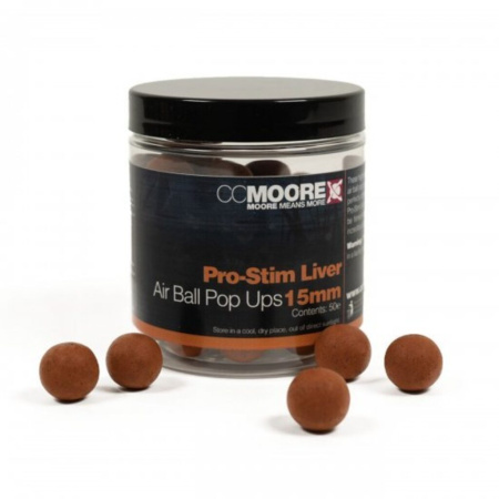 Boiliai CC Moore Pro-Stim Liver Air Ball Pop Ups 15mm