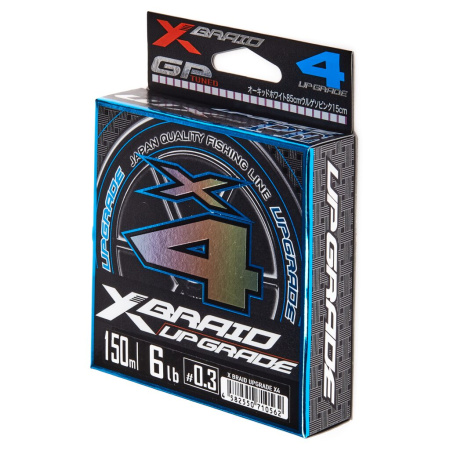 Valas pintas YGK X-Braid Upgrade X4 0,094mm 2,722kg 150m