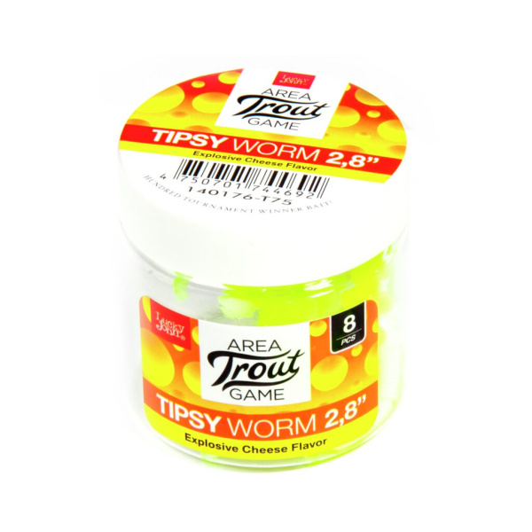 Guminukas Lucky John Pro Tipsy Worm 2,3