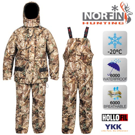 Kostiumas žieminins Norfin Hunting Trapper Passions