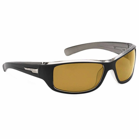Akiniai Flying Fisherman Helm Matte Black-Gunmetal Yellow-Amber