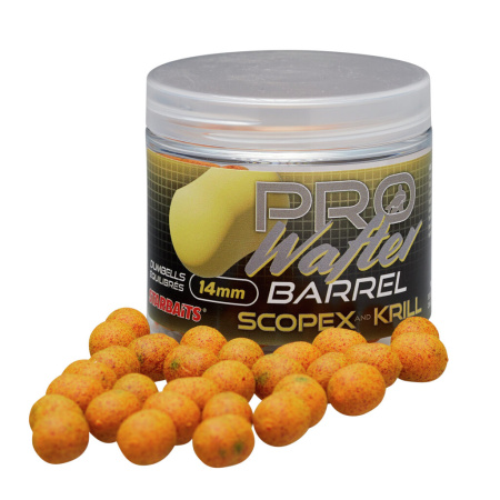 Boiliai StarBaits Probiotic Scopex & Krill Barrel Wafter 14mm