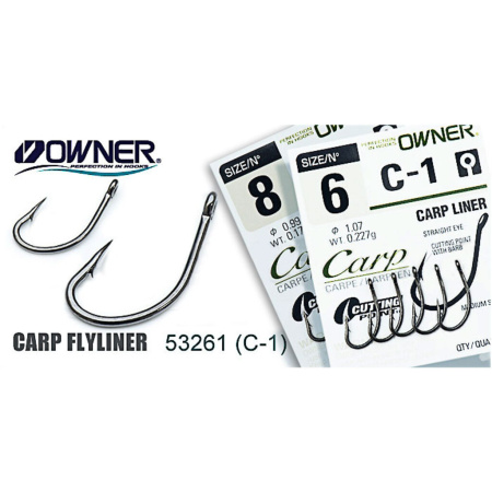 Kabliukai Owner Carp C-1 BC