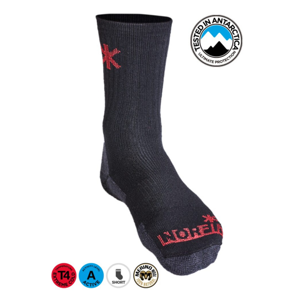Kojinės Norfin Artic Merino Midweight T4A 39-41