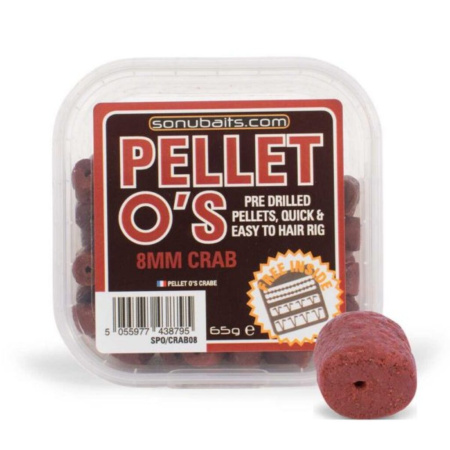 Peletės Sonubaits Pellet O's Crab 8mm 65g