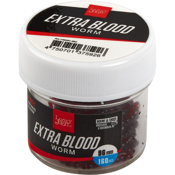 Masalas dirbtinis Lucky John Extra Blood Worm XL