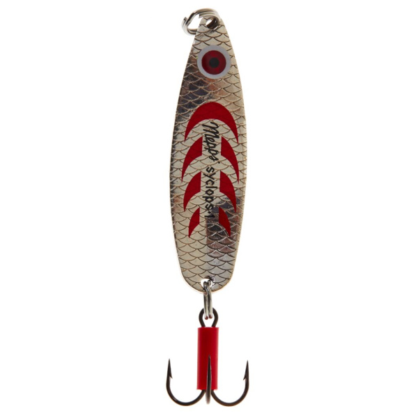 Blizgė Mepps Syclops Silver Red 1  12g