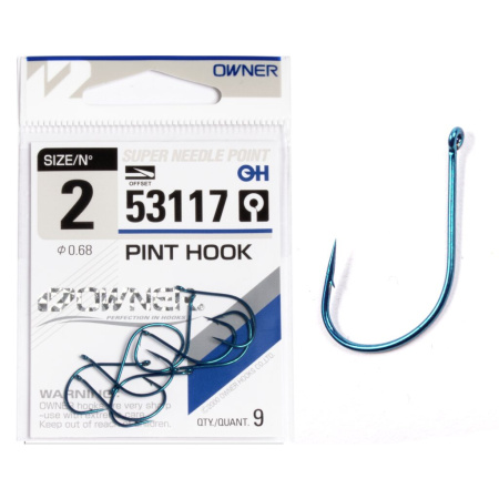 Kabliukai Owner Pint Hook Blue