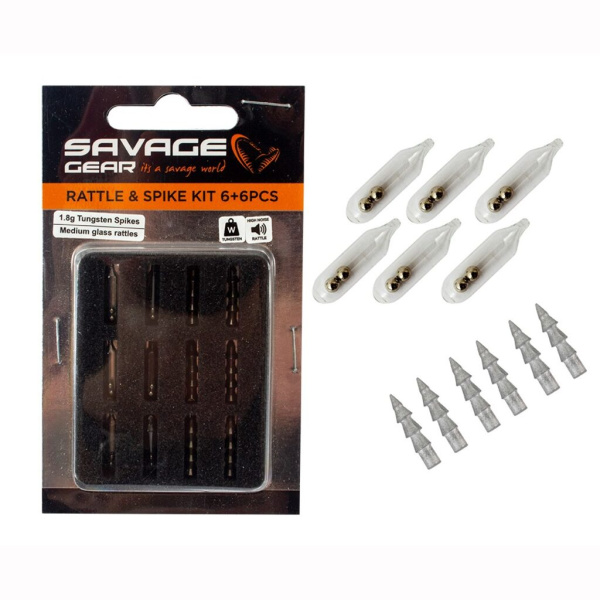 Svarelių komplektas SG Rattle & Spike 1.8g