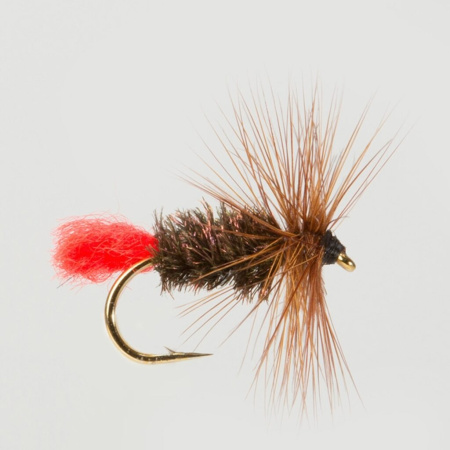 Muselė Turrall Dry Hackled Red Tag