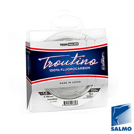 Valas Team Salmo Fluorocarbon Troutino Soft 150m