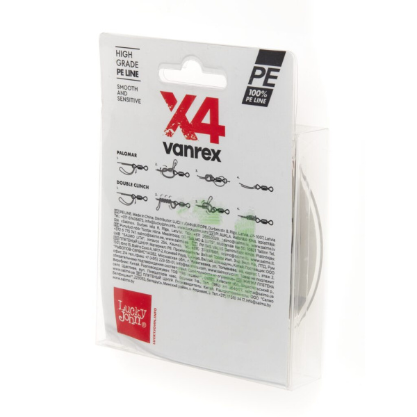 Valas pintas Lucky John Vanrex X4 Moss Green 125m