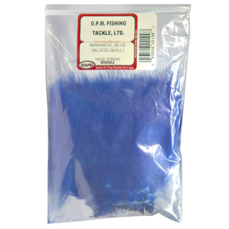 Plunksnos Wapsi Marabou Blue