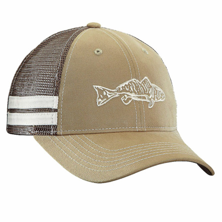 Kepurėlė Flying Fisherman Redfish Khaki-Chocolate