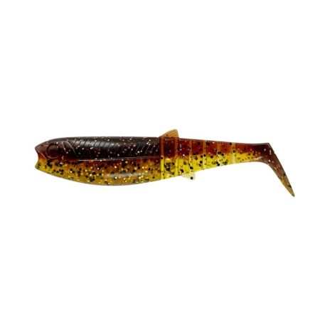 Guminukas SG Cannibal Shad Bulk 8cm 5g Motor Oil UV