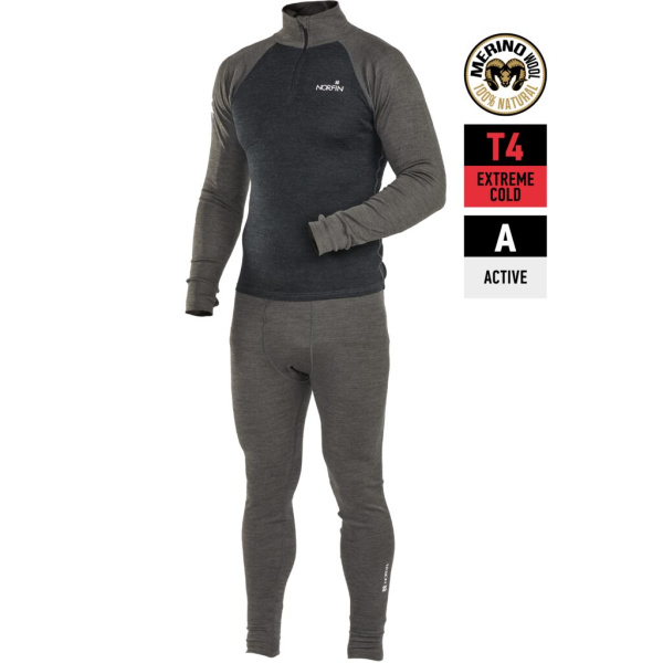 Šilti apatiniai Norfin Natural Heat Merino