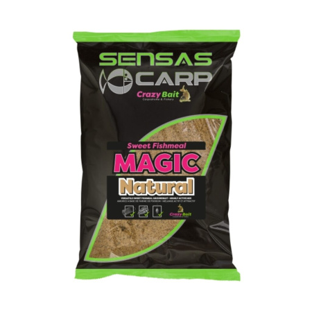 Jaukas Sensas Carp Sweat Fishmeal Magic Natural 2kg