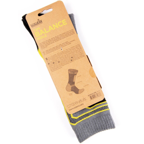 Kojinės Norfin Balance Middle T2M 45-47