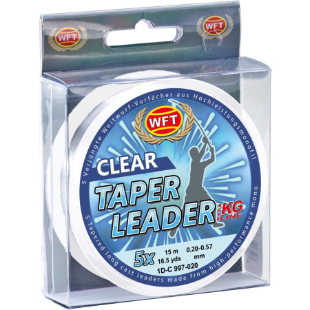 Valas WFT Taper Leader 5x15m
