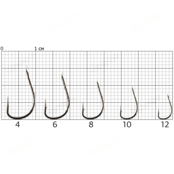 Kabliukai su pavadėliu Cobra Feeder 70cm, 0,20mm, #4