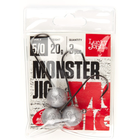 Galvakablis Lucky John Monster Jig #5/0, 20g