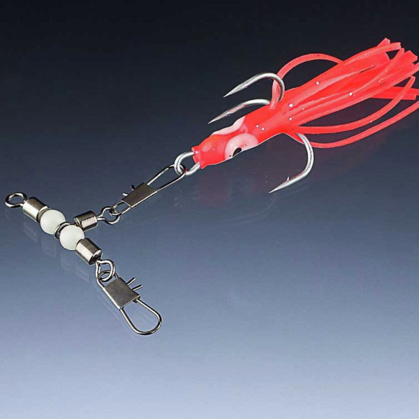 Sistemos priedas Balzer 71°North Octopus Treble Hook Red