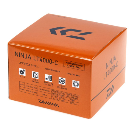 Ritė Daiwa 23 Ninja LT 4000-C