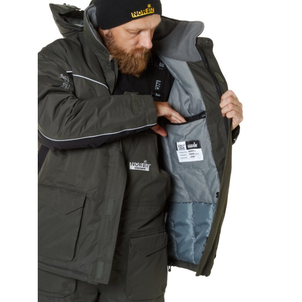 Kostiumas žieminis Norfin Element Gray