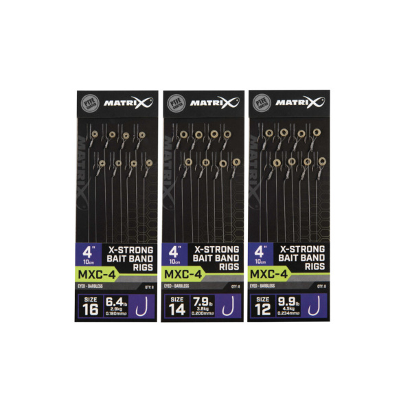 Kabliukai su pavadėliu Matrix MXC-4 16 0,18mm