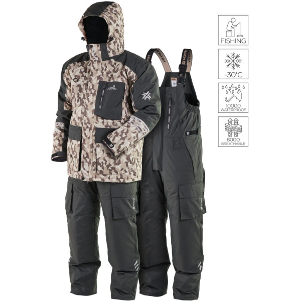 Kostiumas žieminis Norfin Tornado Pro Desert LE