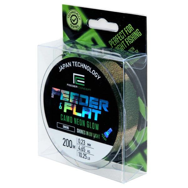 Valas Feeder Concept Feeder&Flat Camo Neon Glow