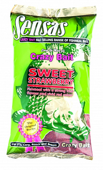 Jaukas Sensas Crazy Bait Sweet Strawberry