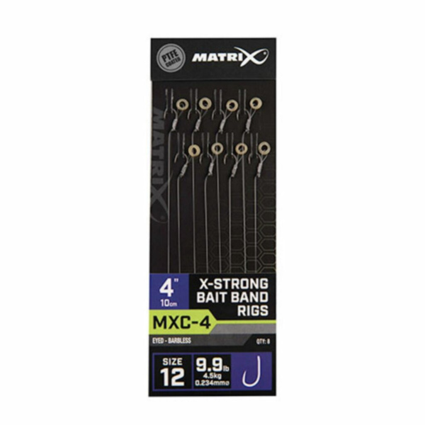 Kabliukai su pavadėliu Matrix MXC-4 12 0,23mm