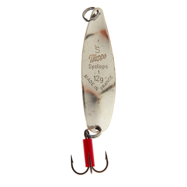 Blizgė Mepps Syclops Silver Red 1  12g