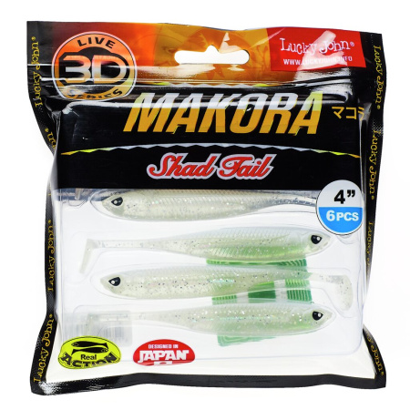 Guminukas Lucky John 3D Makora Shad Tail 4"
