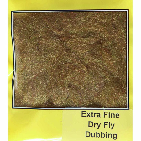 Sintetika Turrall Extra Fine Dry Fly Dubbing Cowdung