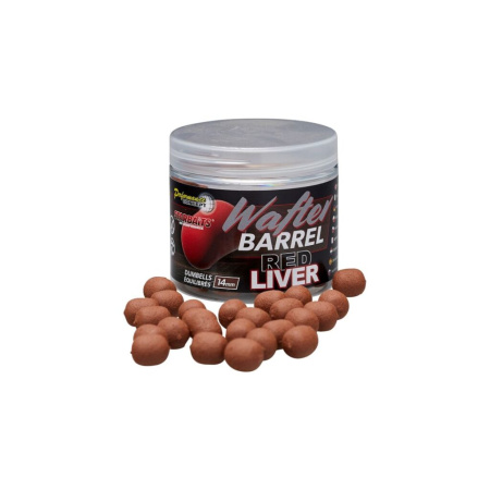 Boiliai StarBaits PC Red Liver Barrel Wafter 14mm 50gr