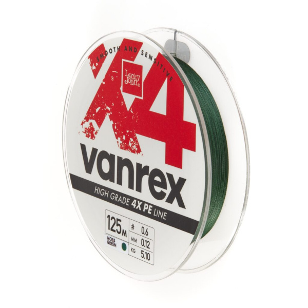 Valas pintas Lucky John Vanrex X4 Moss Green 125m
