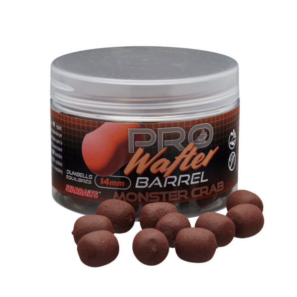 Boiliai StarBaits Pro Monstercrab Barrel Wafter 14mm 50gr