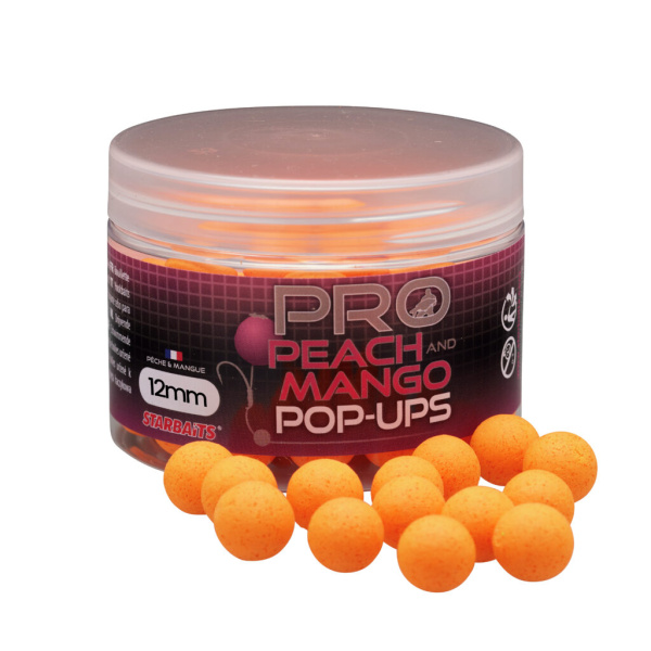 Boiliai StarBaits Pro Peach & Mango Pop Up 12mm 50gr