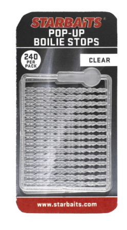 Boilių fiksatoriai StarBaits Pop Up Stop Clear