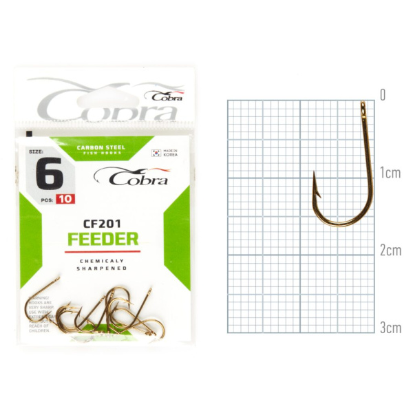 Kabliukai Cobra Feeder Classic