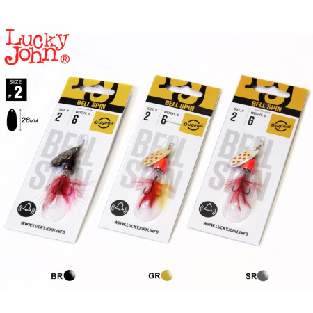 Sukriukių rinkinys Lucky John Bell Spin Dot