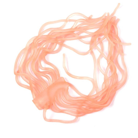 Medžiaga Wapsi Sili Worms Fluo Pink