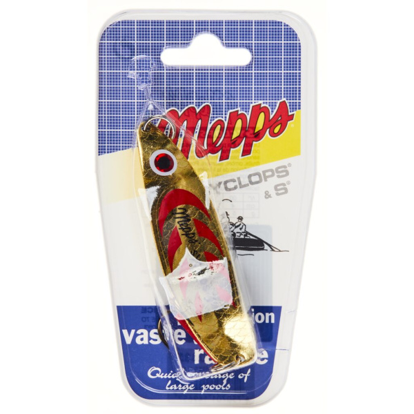 Blizgė Mepps Syclops Gold Red 3  26g